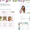 Spring Watercolor and Floral - Elementor Template Kit