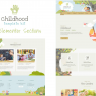 Childhood Kids Child Care Center - Elementor Template Kit