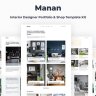 Manan - Interior Designer - Elementor Template Kit