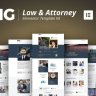 Mig - Law & Attorney - Elementor Template Kit