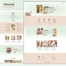 Naturely - Natural Cosmetics & Beauty - Elementor Template Kit