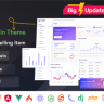 Cuba - HTML, React, Angular, VueJS, Django, Flask, Nodejs & Laravel - Admin Dashboard Template