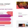 Festival Events - Elementor Template Kit