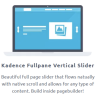 Kadence Fullpane Vertical Slider Plugin