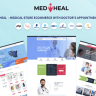 Medheal - Medical Store eCommerce With Doctor Appointment System