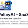 Policy AI - Privacy Policy and more - SaaS