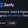 Zenfy - Software, SaaS & Digital Agency WordPress Theme