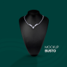 Jewelry Bust PSD Mockup