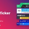 News Ticker For Elementor
