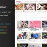 Omago News - User Profile Membership & Content Sharing Theme
