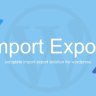 WP Import Export By vjinfotech