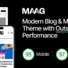 Maag - Modern Blog & Magazine WordPress Theme