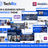 Techbiz - IT Solution & Business Consulting Service WordPress Theme