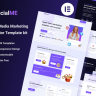 SocialMe - Social Media Marketing Agency - Elementor Template Kit