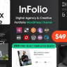 Infolio - Digital Agency & Creative Portfolio WordPress Elementor Theme