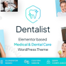 Dentalist - Medical and Dentist WordPress Theme