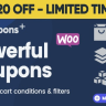Coupons + | Advanced WooCommerce Coupons Plugin