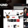 Sound - Musical Instruments Online Store WordPress Theme