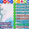 Social Network Data Bulk Scrape & Extractor