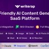 Writerap - AI Content Generator with SEO Optimizer SaaS Application