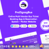 ProZigzagBus - Online Multi Vendor Bus Ticket Booking App & Reservation System - Flutter Website