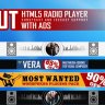 SHOUT - HTML5 Radio Player With Ads - ShoutCast and IceCast Support