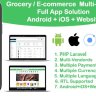 Grocery / Delivery Services / eCommerce Multi Vendors (Android + iOS + Website) Ionic 7 / Laravel