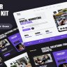 Finovia - Digital Marketing Agency Elementor Kit