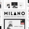 Milano - Creative Minimal Portfolio & Photography WordPress Theme