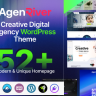 AgenRiver - Creative Digital Agency WordPress Theme