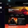 Gadam - Fire Department Elementor Template Kit
