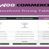 WooCommerce Storefront Pricing Tables