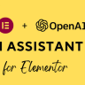 AI Assistant for Elementor - OpenAI GPT
