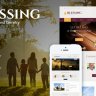 Blessing - Funeral Home Services & Cremation Parlor WordPress Theme