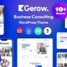 Gerow - Business Consulting WordPress Theme