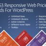 CSS3 Compare Pricing Tables for WordPress