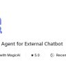 Human Agent for External Chatbot for MagicAI
