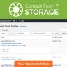 Storage for Contact Form CF7 - WordPress Plugin