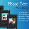 Photo Text Editor - Android App