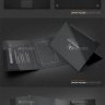 Laptop Business Card Template - Black Edition