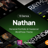 Nathan - Personal Resume CV Portfolio WordPress Theme