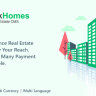 QuickHomes - Laravel Real Estate Agency Portal Multilingual