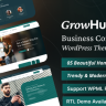 GrowHub - Business Consulting WordPress Theme