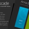 Cascade - Personal vCard WordPress Theme