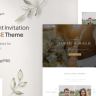 Robbie & Magie - Wedding Event Invitation FSE WordPress Theme