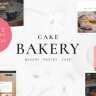 Cake Bakery - Pastry WordPress Theme