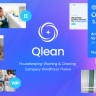 The Qlean - Housekeeping & Cleaning Company WordPress Theme