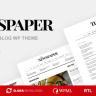 The Newspaper – News Magazine Editorial WordPress Theme