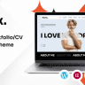 Petrix - Personal Portfolio WordPress Theme