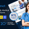 Docmet - HealthCare and Medical WordPress Theme